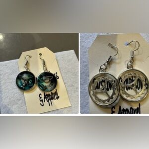 👂NWT 2 pairs Handcrafted Earrings